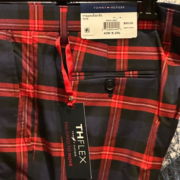 Tommy Hilfiger Plaid Dress Pants - Picture 6 of 6